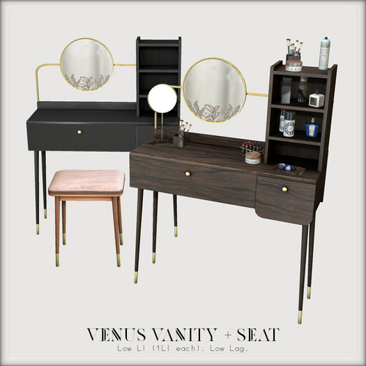 -Jane&Finch- Venus Vanity + Seat