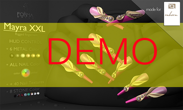 [FORMANAILS] NAILS for Reborn - MAYRA - DEMO
