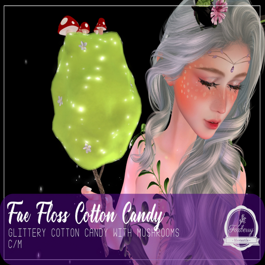 {FM}Fae Floss Cotton Candy (attach)