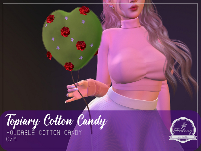 {FM} Topiary Cotton Candy (Attach)