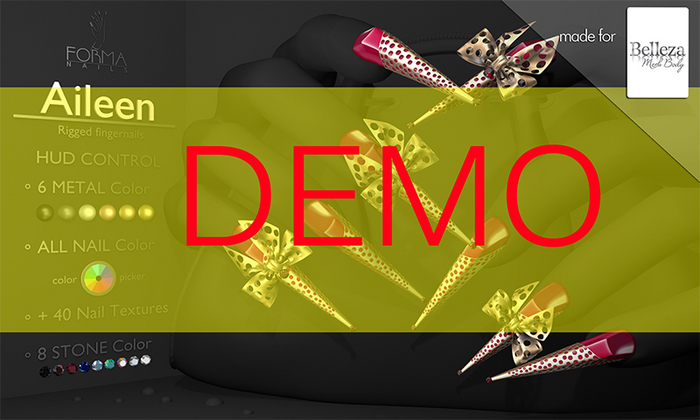 [FORMANAILS] NAILS for Belleza - AILEEN - DEMO