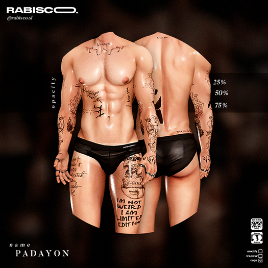 // rabisco. - padayon. tattoo.