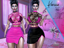 ⭐99L REBOOT Special,Fatpack,Karissa Outfit,Skirt,Lace Outfit,Lace Outfit,,Mini Dress,Semi Formal,Cocktail Dress,