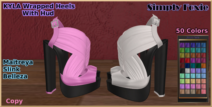KYLA Wrapped Heels With Hud (Boxed)