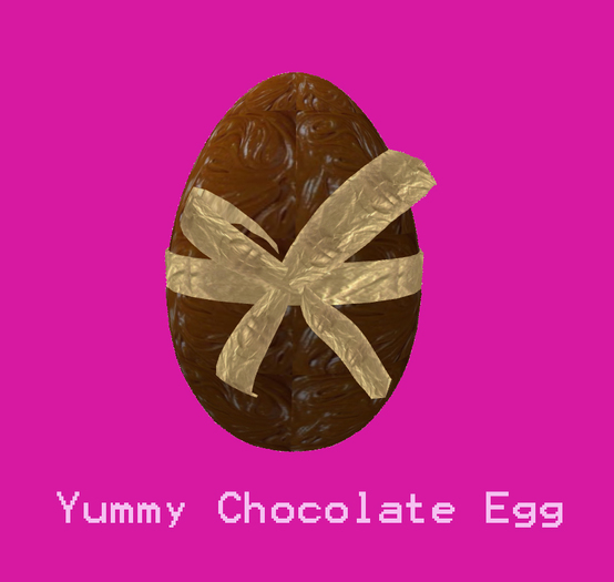 Yummy Chocolate Easter egg