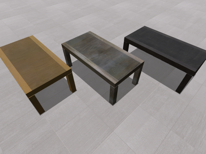 Design writing table