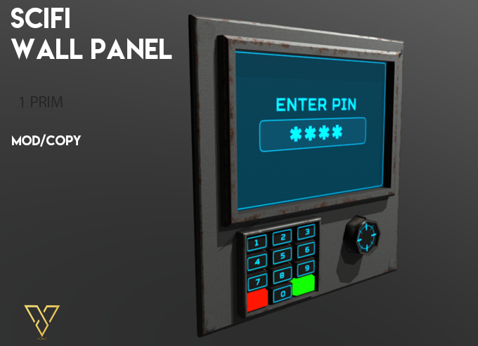 ::VOND HOME:SCIFI WALLPANEL 1P 