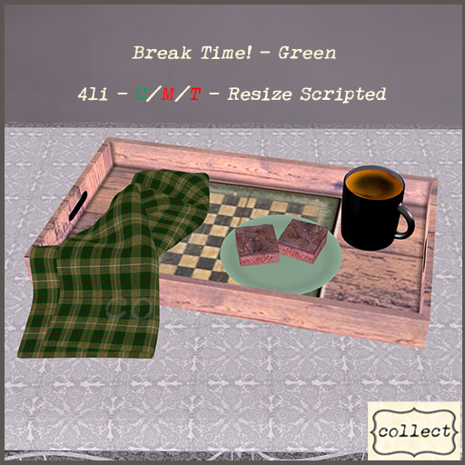 Break Time! - Green { collect }