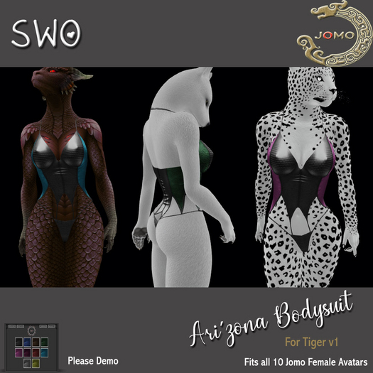 SWO Ari'Zona Bodysuit for Jomo Tiger F v1