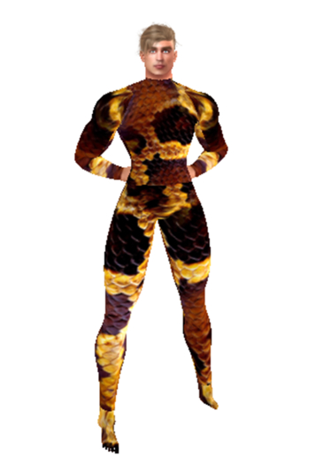 Snake skin pants