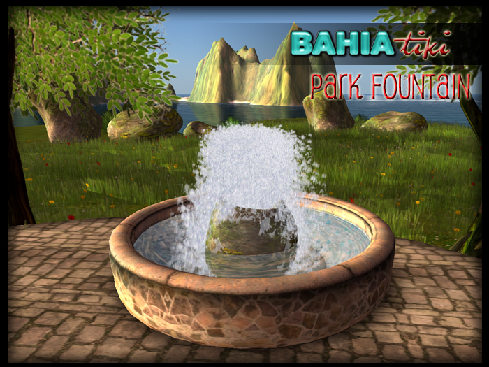 Bahia Tiki- Park  Fountain