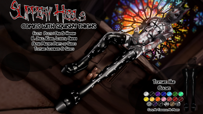 FK* Slippery Heels ☾☾MALE☽☽ ☾☾FATPACK☽☽