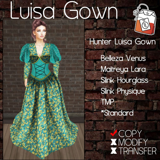 ~TL~ Luisa Gown Wearable DEMO