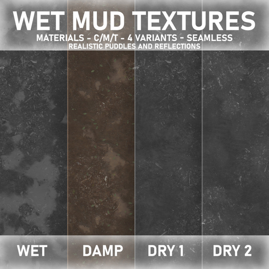 [XEN] ~ Wet Mud (Lite) - Damp (Full Perm)