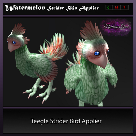 .:.Nocturne Skies.:. Watermelon Teegle Strider Applier