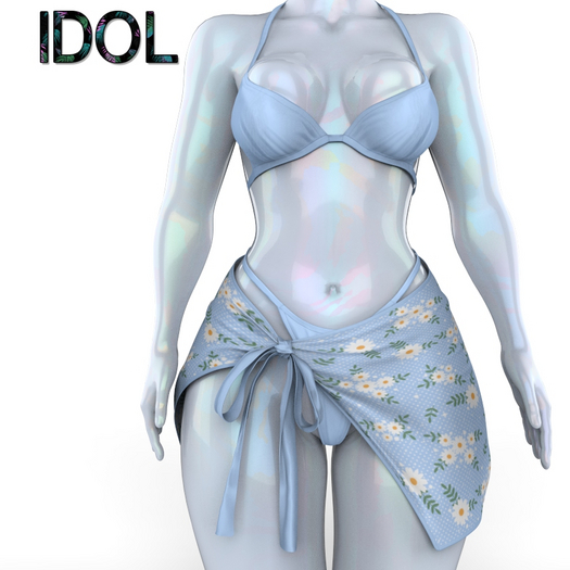 Daisy Bikini With Sarong