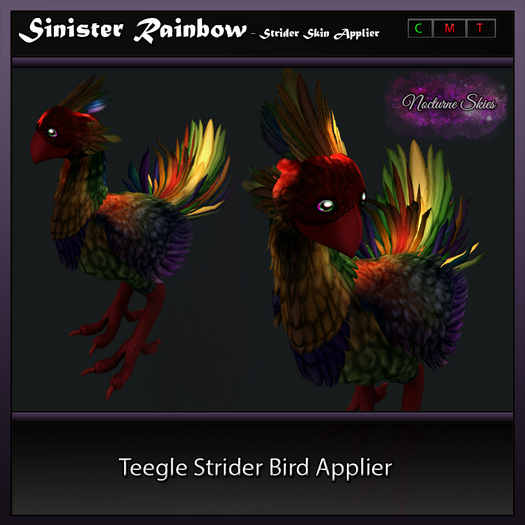 .:.Nocturne Skies.:.Sinister Rainbow  Strider Applier 