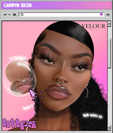 HTTPS. "Camryn" Skin [ Moonlight ]