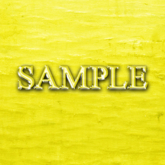 Zoy Texture [ BARKSTRIPPED 02 ] Lemon