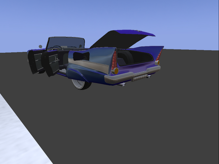 57 P Belv Convertible Blue [Boxed]