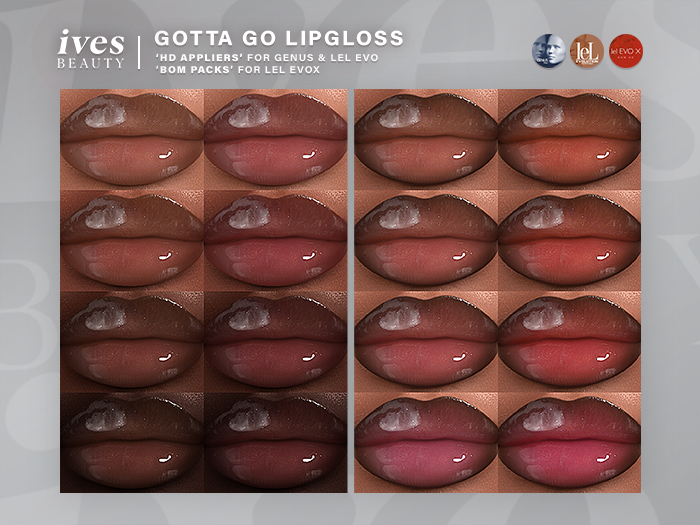 IVES - Gotta Go Lipgloss - #DELUXE