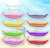 2 DUST: Banana Boat Mermaid RARE