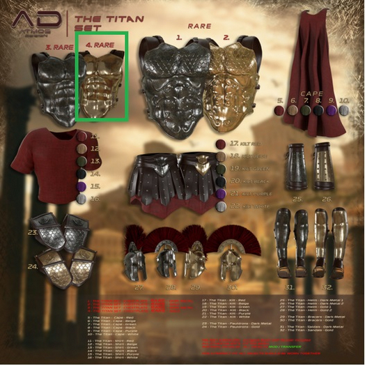 04 RARE Titan Chestplate2 Gold [AD]
