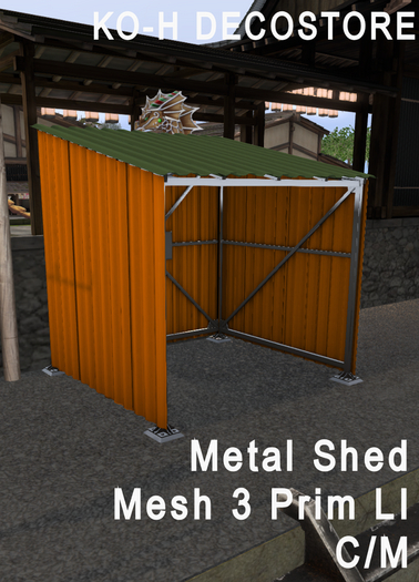 KO-H Metal Shed
