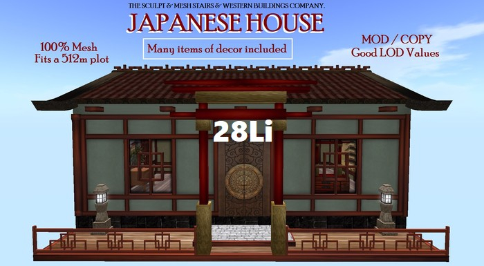 Rez-Faux Japanese House Furnished
