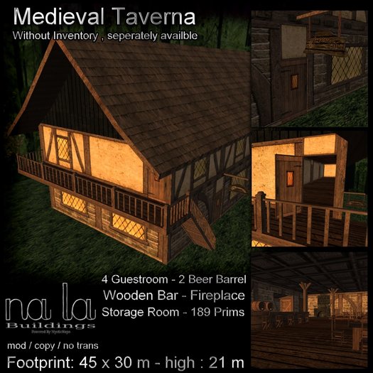 nala buildings medieval taverna