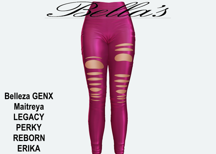 (4) Cara Leggings Purple