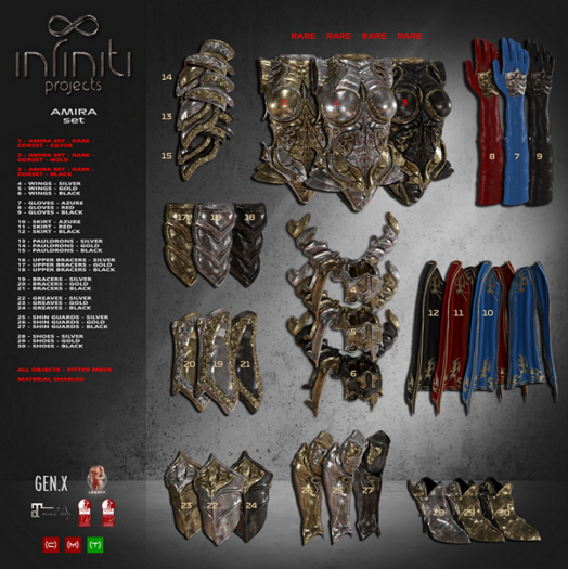 INFINITI - Amira SET MAITREYA