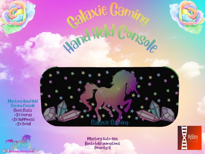 Hand Held Gaming Console - Galactic Night