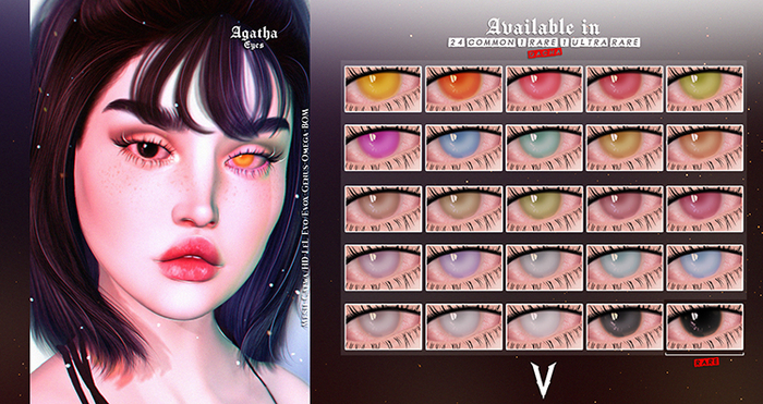 Viena. Agatha Eyes Fatpack {Add me}