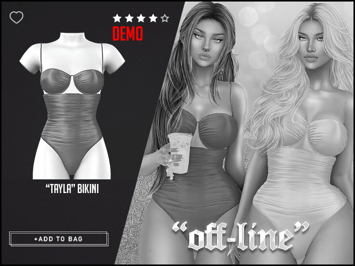 "Off-Line" x "Tayla" Bikini / Demo
