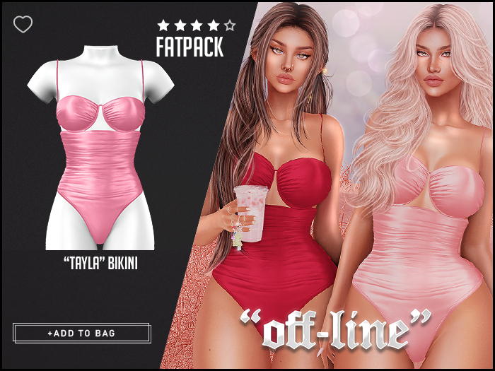 "Off-Line" x "Tayla" Bikini / Fatpack