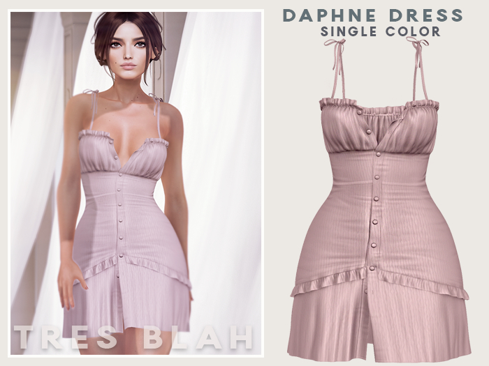 Tres Blah - Daphne Mini Dress - Lilac