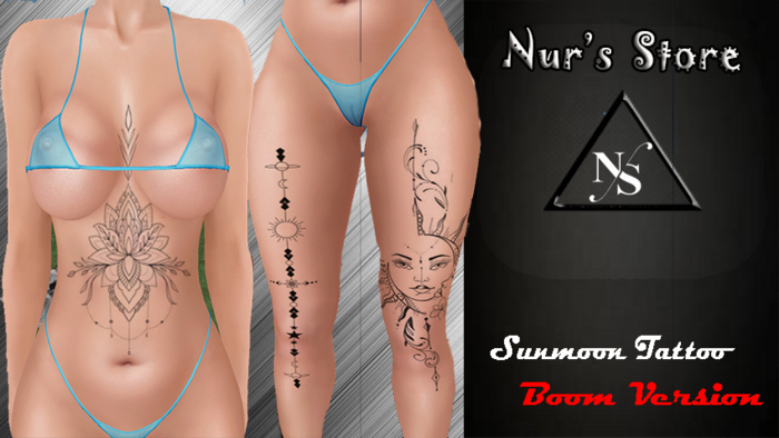 Nur's Store Sunmoon Tattoo