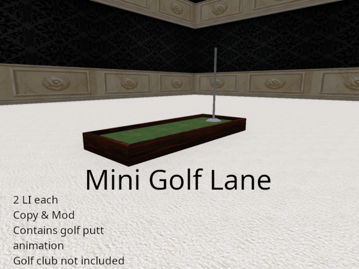 Mini Golf Lane