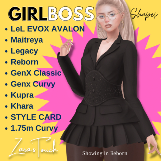 GIRLBOSS Shapes  - Zara's Touch
