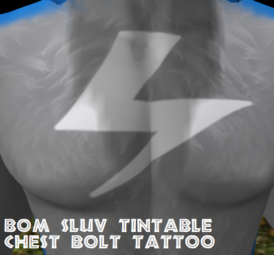 GC - BOM SLUV Tintable Chest Bolt Tattoo v1