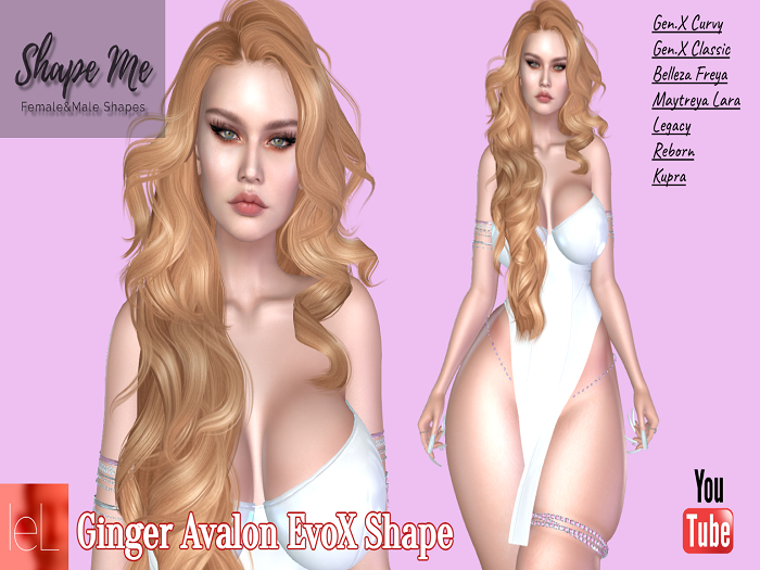 Shape Me - Ginger Avalon Head EvoX Shape