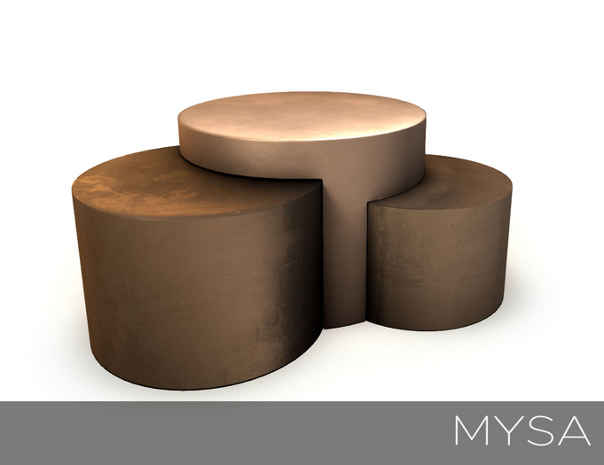 MYSA - Copper Accent Table   (ADD ME)