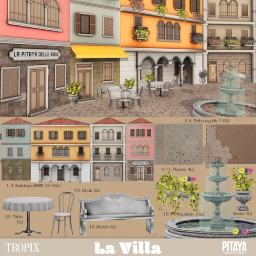 01. Pitaya.Tropix . La villa. Building 01 RARE