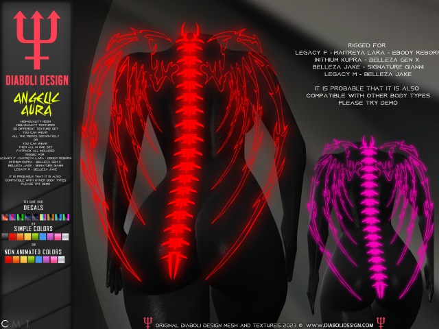 Second Life Marketplace - DIABOLI DESIGN - ANGELIC AURA