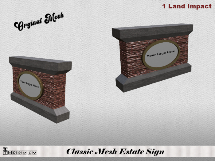 Classic Estate Sign 