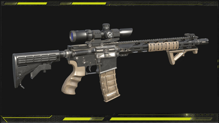 Full Perm 100% Mesh Special Operations Assault Rifle (SOAR)