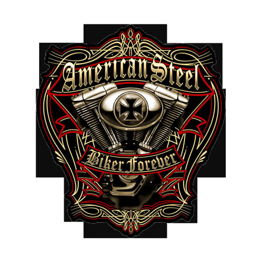 AMERICIAN STEAL SIGN