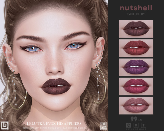 005 [LD Makeup] Nutshell EvoX HDLips Box