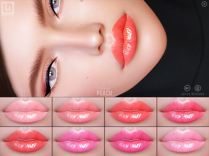 010 [LD Makeup] Peach EvoX HDLips-Box
